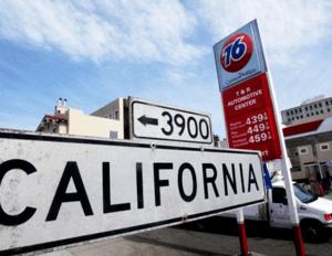 California received a mandate to use winter blends earlier than usual because of a spike in gasoline price.