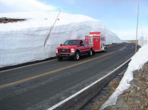 Being extra careful with your speed is essential to make sure you and your trailer is safe when winter driving.