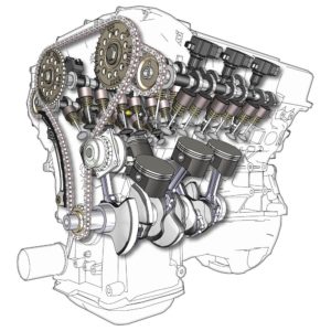 inside a modern day engine