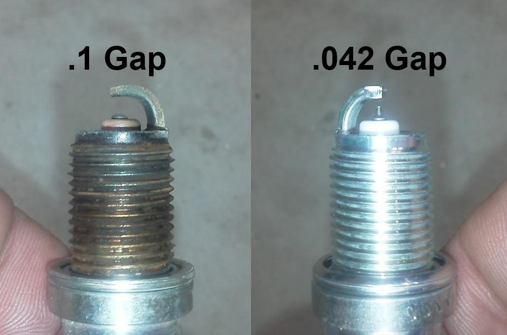 Replacing worn out spark plug can improve vehicle emissions